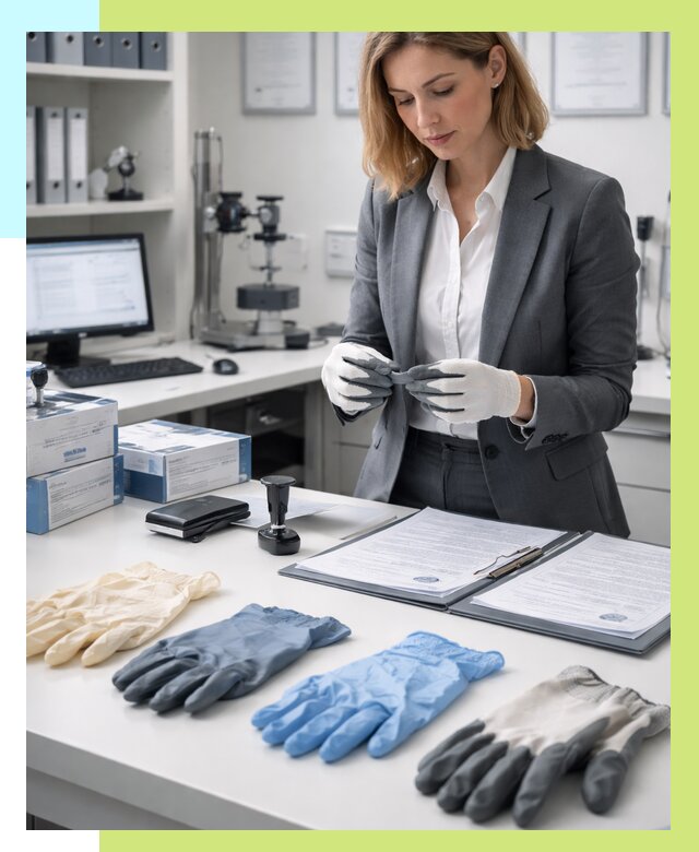 Сертификация перчаток в Калуге от 8597 р. | Алешин-Клг