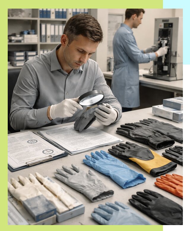 Сертификация перчаток и средств защиты продукции в Калуге