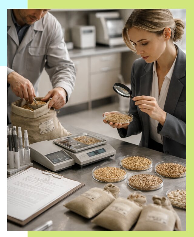 Сертификация зерна в Калуге по цене от 15171 р. | Алешин-Клг