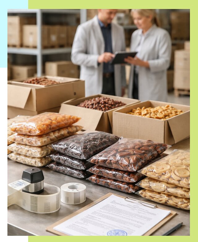 Сертификация сухофруктов в Калуге от 12137 р. | Алешин-Клг под ключ