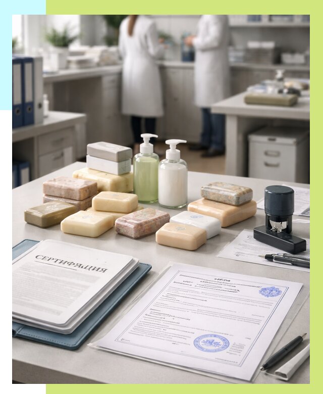 Сертификация мыла и сертификат на мыло в Калуге от 12137 | Алешин-Клг