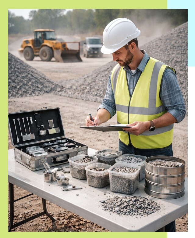 Сертификация щебня в Калуге по ГОСТу и техническим требованиям