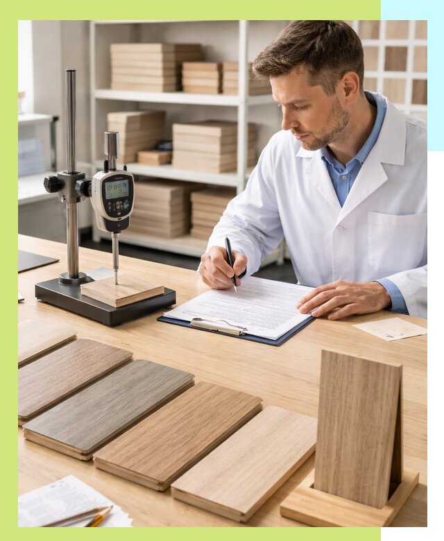 Сертификация ламината с испытаниями и оформлением документов в Калуге