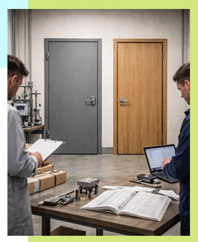 Сертификация дверей в Калуге от 8091 р. под ключ | Алешин-Клг