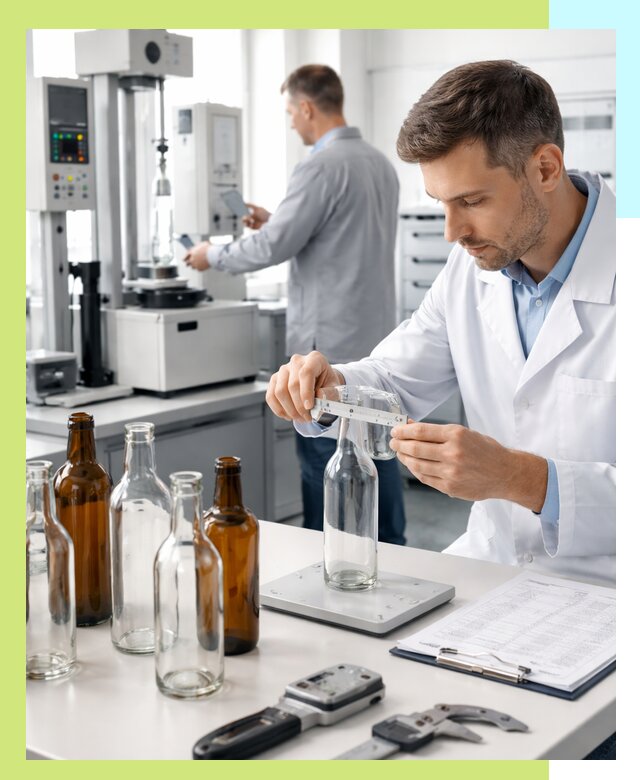 Сертификация стеклянных бутылок и сопутствующей упаковки в Калуге