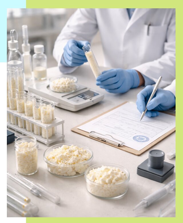 Сертификация творога в Калуге от 12137 р. под ключ | Алешин-Клг