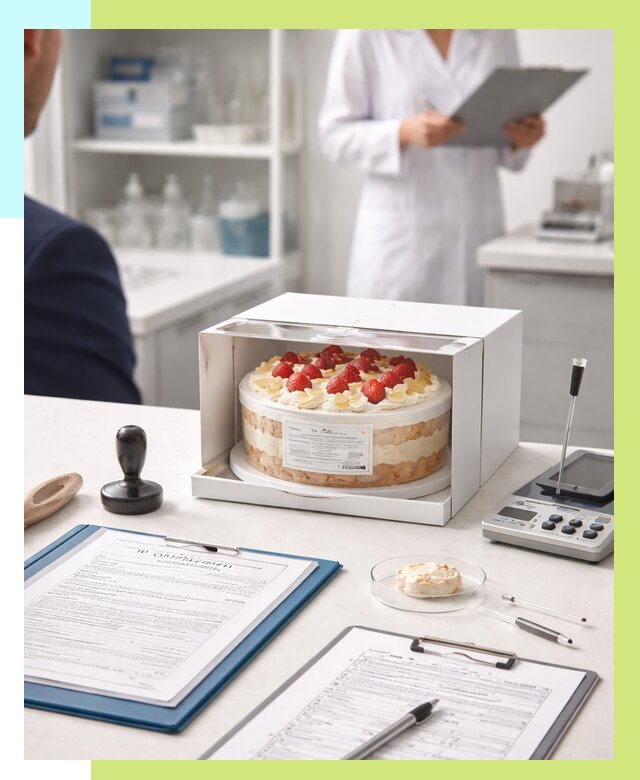 Сертификация тортов в Калуге от 9103 р. заказать | Алешин-Клг