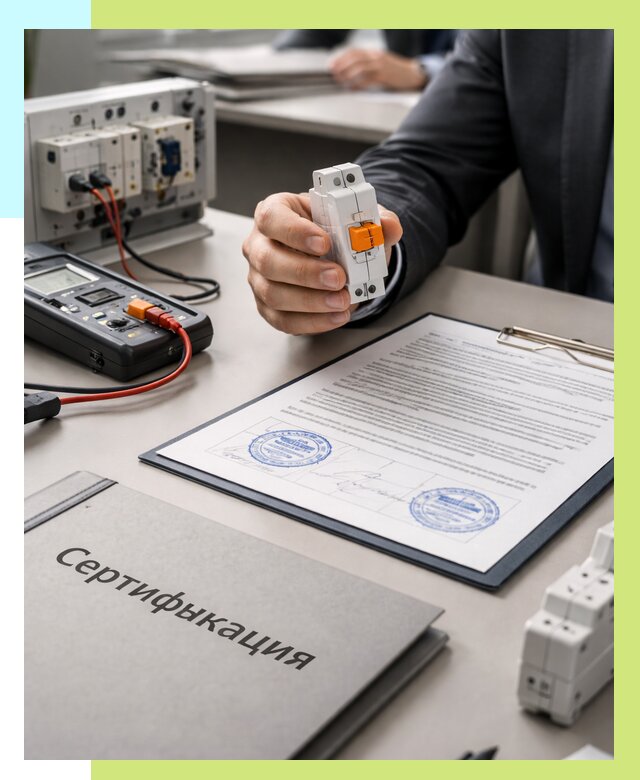 Сертификация выключателей под ключ в Калуге от 15171 р. | Алешин-Клг