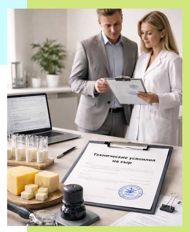 ТУ на сыры в Калуге срочно от 12137 р. — оформление | Алешин-Клг
