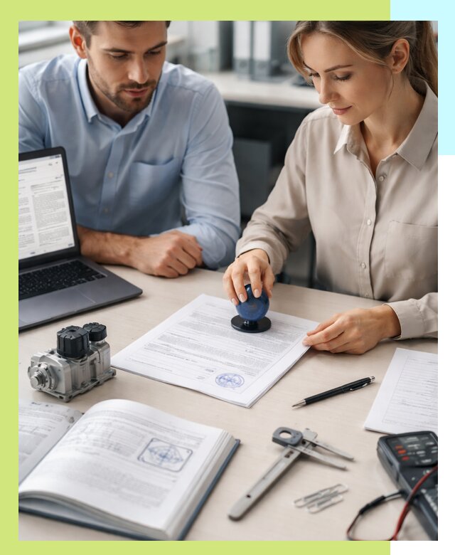 Выдача паспорта изделия и техническая экспертиза продукции в Калуге