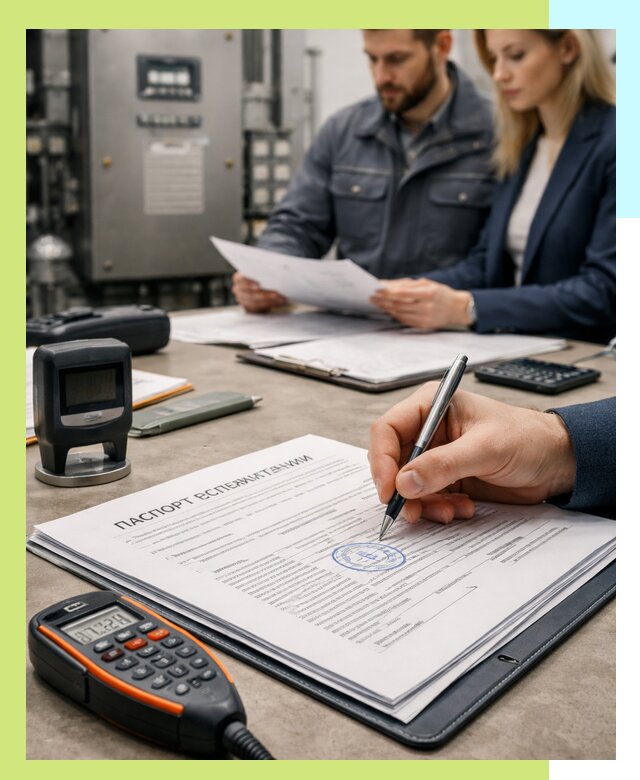 Оформление паспорта эксплуатации оборудования в Калуге