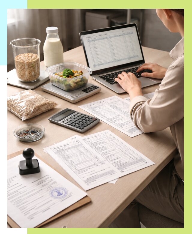 Просчет БЖУ для маркировки в Калуге от 1517 р. | Алешин-Клг