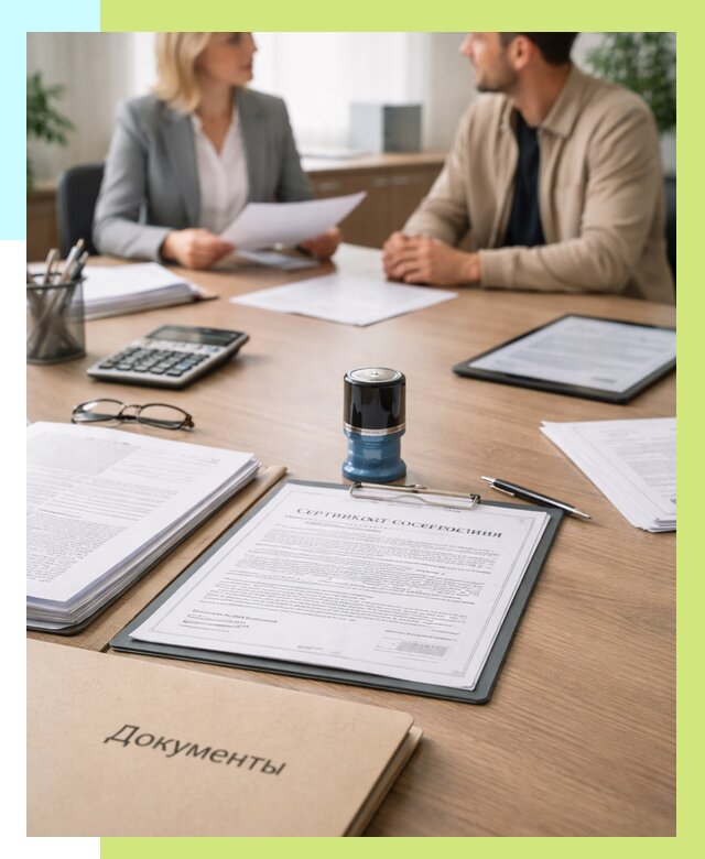 Сертификат соответствия на продукцию в Калуге от 15171 р.|Алешин-Клг