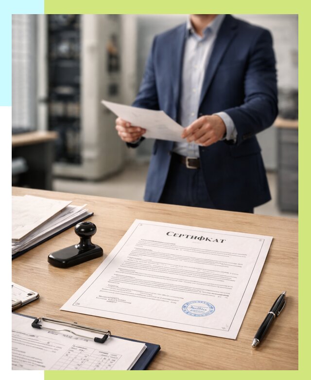 Сертификат на оборудование в Калуге от 15171 р. | Алешин-Клг