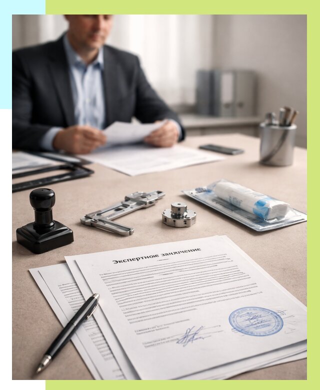 Экспертное заключение на продукцию в Калуге от 8597 р. | Алешин-Клг