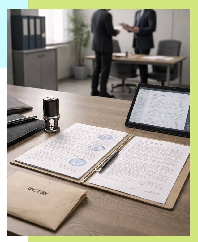 Заключение ФСТЭК в Калуге от 25285 р. Оформить в Алешин-Клг