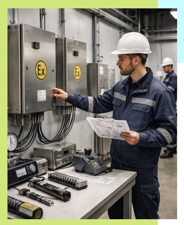 Сертификат взрывозащиты промышленного оборудования в Калуге