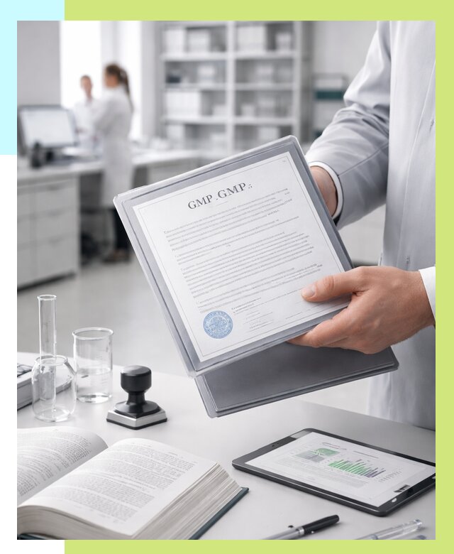 Сертификат GMP в Калуге под ключ от 85969 р. | Алешин-Клг