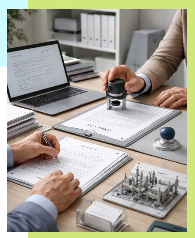 Сертификат ISO 29001 в Калуге под ключ от 75855 р. | Алешин-Клг