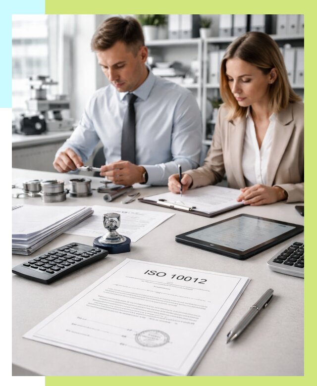 Сертификат ISO 10012 в Калуге от 25285 р. — Алешин-Клг