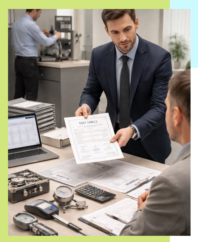 Выдача сертификата ISO 10012 по требованиям метрологии в Калуге