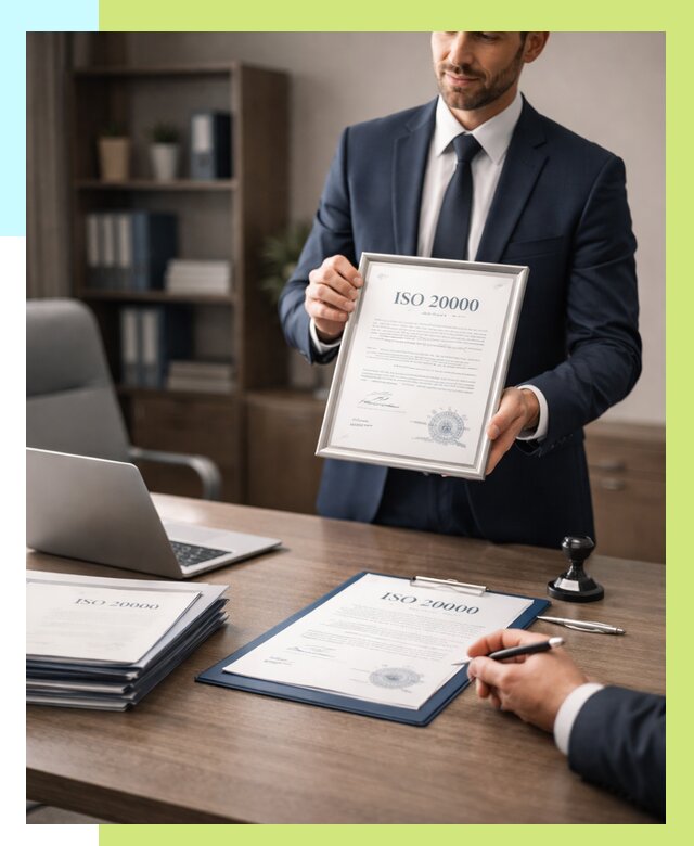 Сертификат ISO 20000 в Калуге под ключ от 121368 р., Алешин-Клг