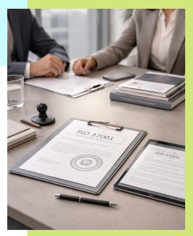 Сертификат ISO 37001 в Калуге оформить от 121368 р. Алешин-Клг