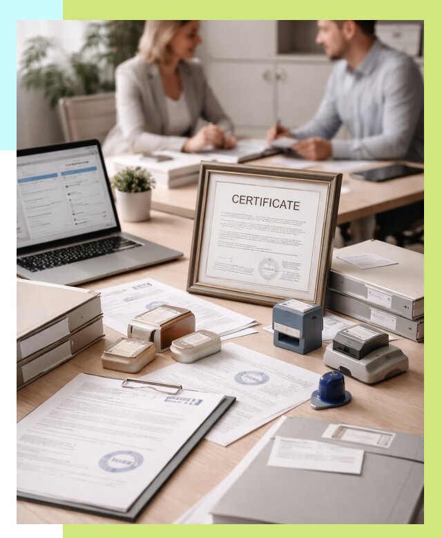 Сертификация компании в Калуге от 45513 р. | Алешин-Клг — заказ